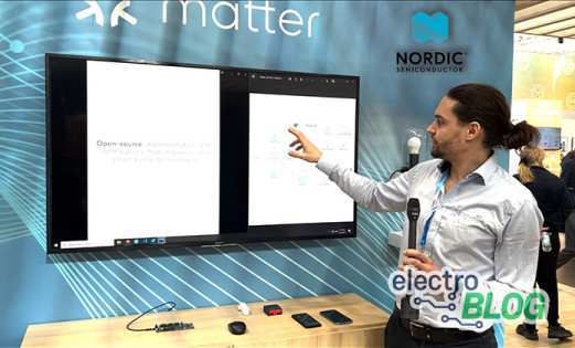 Embedded World 2023: Nordic Show us Matter, Wifi 6 Location Tracking and EdgeAI